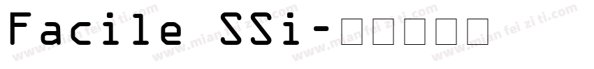 Facile SSi字体转换